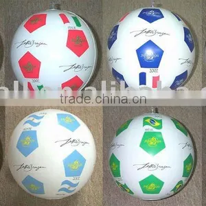 Funny Beach Ball/football / Water Promotional Toys/ Inflatable Vinyl Toys thumbnail-1