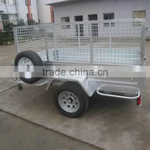 Heavy Duty Cage Trailer With Spare Wheel thumbnail-1