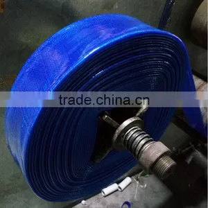 Flexible High Pressure PVC Lay Flat Hose Pipe for Agriculture Irrigation thumbnail-1