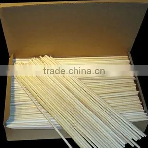 Round Bamboo Ice Cream Stick With Two Flat Ends thumbnail-1