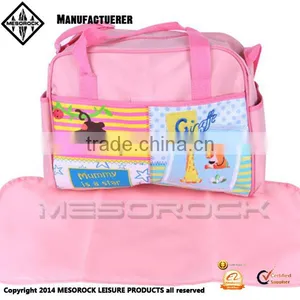New Arrival Wholesasle Multifunctional Custom Fashion Diaper Bag thumbnail-3
