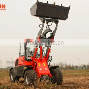 Made in China Qingdao Everun 1.6 Ton Mini Front End Loader With Luxury Cabin thumbnail-4