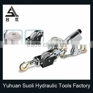 3T Hand Power Puller With Double Gear Double Hook thumbnail-5