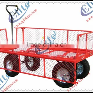 Trolley Garden Bed, Flatbed Trolley, Truck With Fold Down Sides thumbnail-2