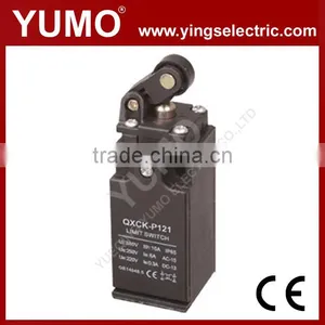 QXCK-P121 Thermoplastic Roller Tumbler Directacting Type 1m/s 15 Million Times 30*30*63mm IP65 Limit Switch thumbnail-1