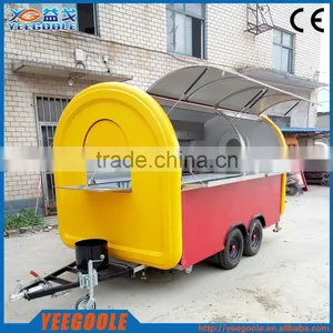 Food Vending Trailer Cars For Sale Mobile Restaurant Trailer/fast Snack Trailer/fast Food Carts Selling Food Truck With CE thumbnail-1
