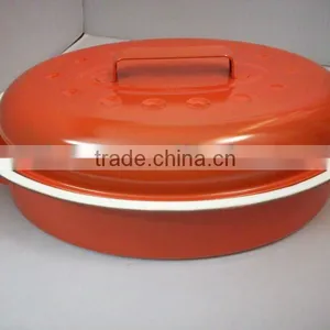 Colorful Ceramic Coating Roasting Pan thumbnail-3