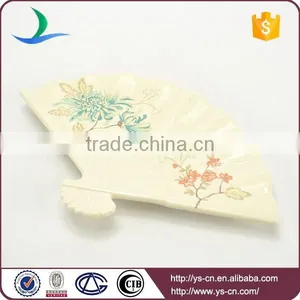 Funny White Stoneware Decorative Plate for House thumbnail-3
