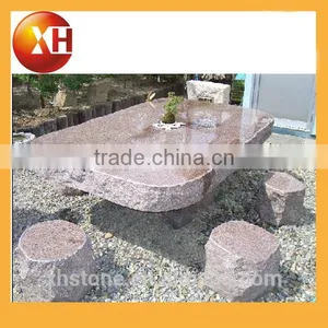 Outdoor Stone Long Bench Seating Chair With Cheap Sale thumbnail-2