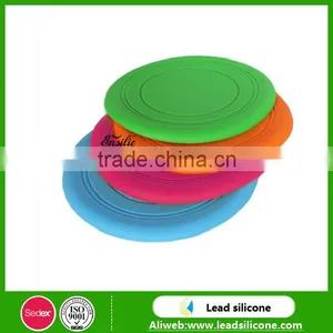 Lovely Pet Toy Silicone Flying Disc, Silicone Flying Saucer For Outdoor Sports,pet Frisbee thumbnail-5