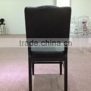 Pu Leather Dining Room Chair Hotel Luxury Dining Chair thumbnail-1