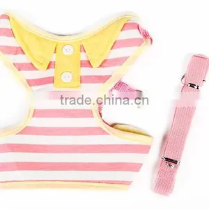 CY111 Cute Stripe Vest Dog Collar Traction Rope Pet Supplies Adjustable Pet Leash thumbnail-5