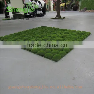 SJLJ013314 Cheap Artificial Moss Mat / Decorative Plastic Moss thumbnail-3