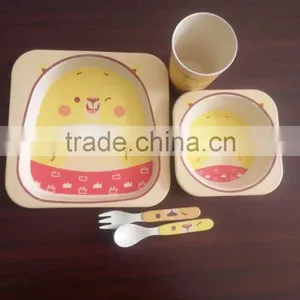 Bamboo Fiber Kids Dinnerware Five Sets,eco-friendly thumbnail-1