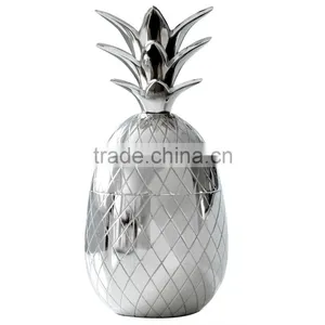 Chrome[lated Brass Pineapple Mug thumbnail-1