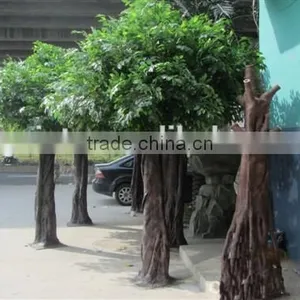 China Wholesa Decoration Tree /outdoor UV Proof Vivid Looking Bionic Barks Ornament Artificial Ficus Tree thumbnail-4