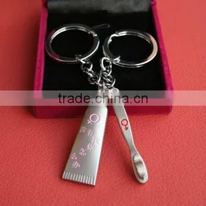 3D Fashion Style Metal Key Chain thumbnail-1