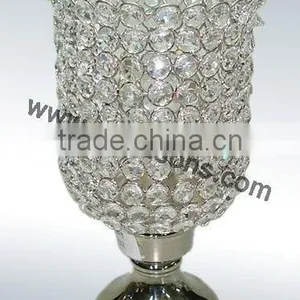 Metal Crystal Vase Votive thumbnail-4