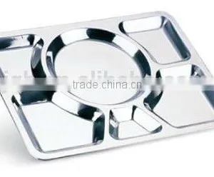 65cm Stainless Steel Sturdy Structure Serving Tray thumbnail-3
