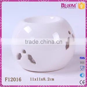 White Decoration Ceramic Incense Burners Wholesale thumbnail-1