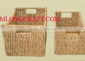 WATER HYACINTH BASKET/ TRAY TCC-BK25 thumbnail-1