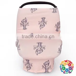 Stretchy Carseat Cover and Nursing Poncho All in One Full Coverage Nursing Cover thumbnail-2