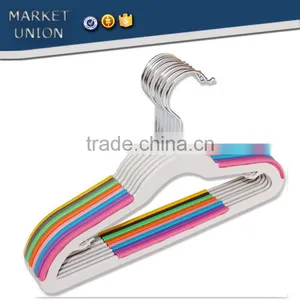 Child Plastic Antiskid Wet & Dry Clothes Hanger,plastic Clothes Hangers Wholesale Coat Hanger Kids' Hangers thumbnail-2