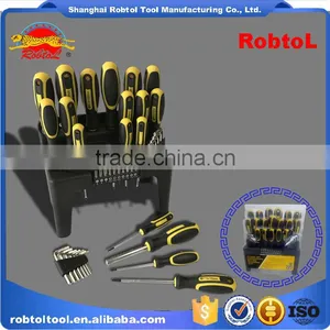 44 in 1 Interchangeable Screwdriver Set Plastic Rack Hex Key Precision Manual Repair Hardware Multi Purpose Tool Kit thumbnail-6