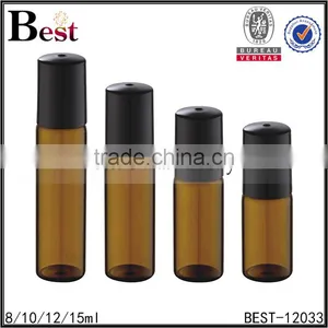 Cosmetic Perfume Glass Bottle Roll on 8ml Amber Bottle Glass With Plastic Roller Ball Bulk Buy From China Market Manufacture thumbnail-6