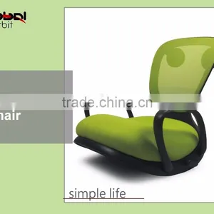 Seat Height Adjustment Ergonomic Chair, Folding Mesh Back Office Chair With Control Panel thumbnail-2