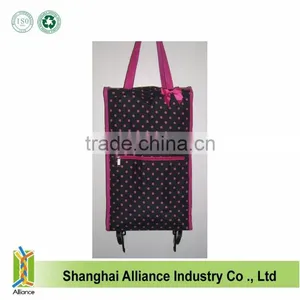 Favorites Compare New Portable Fashion Folding Tugboat Pack Shopping Traveling Bag With Wheel thumbnail-3