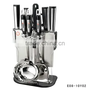 Kitchen Knives and Cooking Utensils Set thumbnail-1