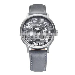 Vogue Camouflage Mil Men's Business Watch Quartz Stainless Steel Watch thumbnail-1