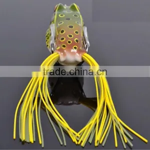 Model LYO3 Frog Super Soft Lures 55mm 14g Floating Fishing Bait thumbnail-5