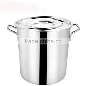 Big Deep Stainless Steel Soup Bucket thumbnail-4