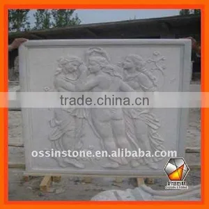 Hand Carved Natural Stone Carving Reliefs thumbnail-1
