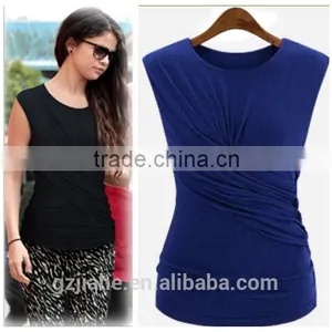 Tropical Blouses 2015 Summer Women New Fashion Shirts Casual Cropped New Cheap Clothes China Tops Exclusive Style Shirts thumbnail-3