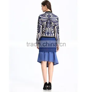 Domin 2017 Fashion Ladies Beading and Embroidery Coat thumbnail-6