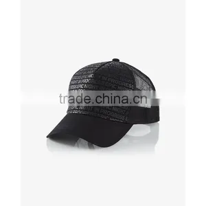 Custom 5 Panel Mesh Cotton Fabric Trucker Cap thumbnail-3