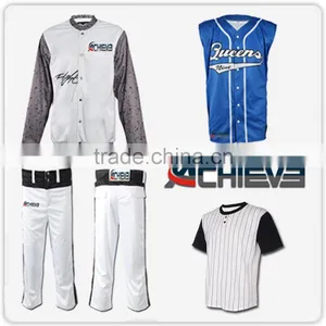 Cheap Wholesale Sublimation Custom Baseball Jerseys Uniform thumbnail-6