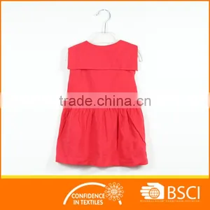 2-8 Y Fancy School Styling Collar Girl Outfit Dress thumbnail-2