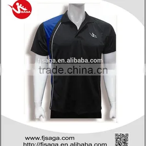 Wholesale Golf Shirts With Polyester and Spandes Suit for Men Newest Design thumbnail-3