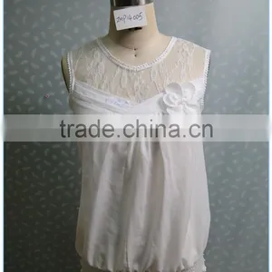 2015 Summer New Style Sky Blue Beautiful Women Vest thumbnail-2