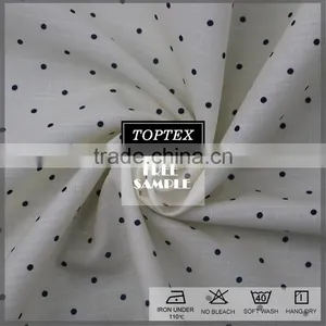China Supplier Organic Fabric Printed Organic Slub Fabric Wholesale thumbnail-3