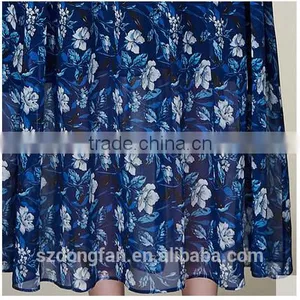 Sexy Picture Of Mature Women With Short Skirt Floral Beach Dress, Set Skirt And Blouse For Lady thumbnail-5