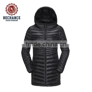 H1041 Women Ultralight Down Jacket Winter Warm Clothing Long Coat thumbnail-1