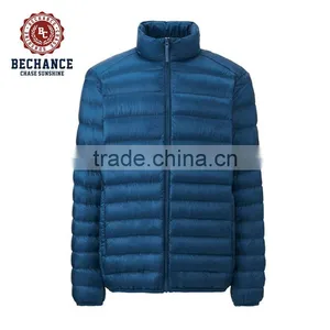 Mens Comfortable High Collar Ultralight Down Jacket Wholesale thumbnail-1