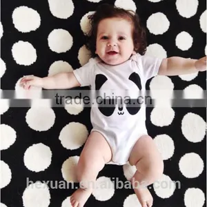 100% Cotton Short Sleeve Baby Romper Wholesale thumbnail-5