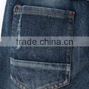 China Made Textiles New Design Imperial Kids New Pattern Jeans Half Pants With Elastic thumbnail-3