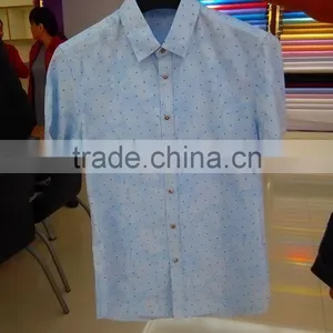 Summer Short Sleeve Printing Men Shirt thumbnail-1
